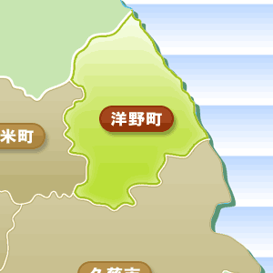洋野町マップ